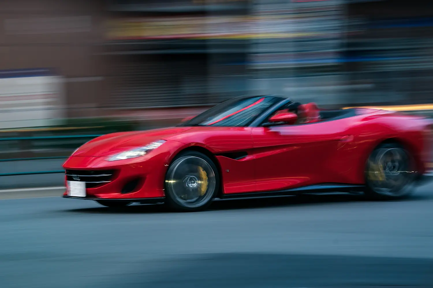 Ferrari collides with motorcycle on I4 Orlando