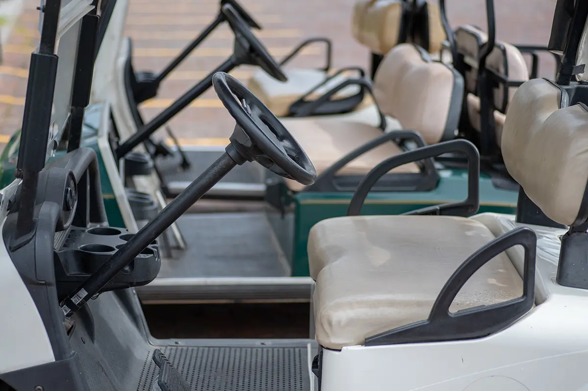 Get a Florida Golf Accident Lawyer when hit by a golf cart
